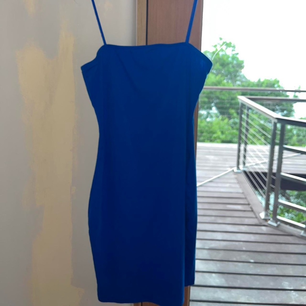 Blue Going out dress